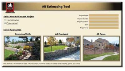 AB Estimating Tool